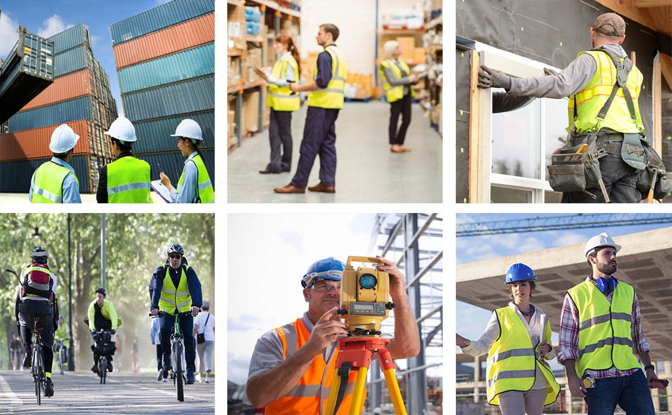 Reflective Safety Vest of Application